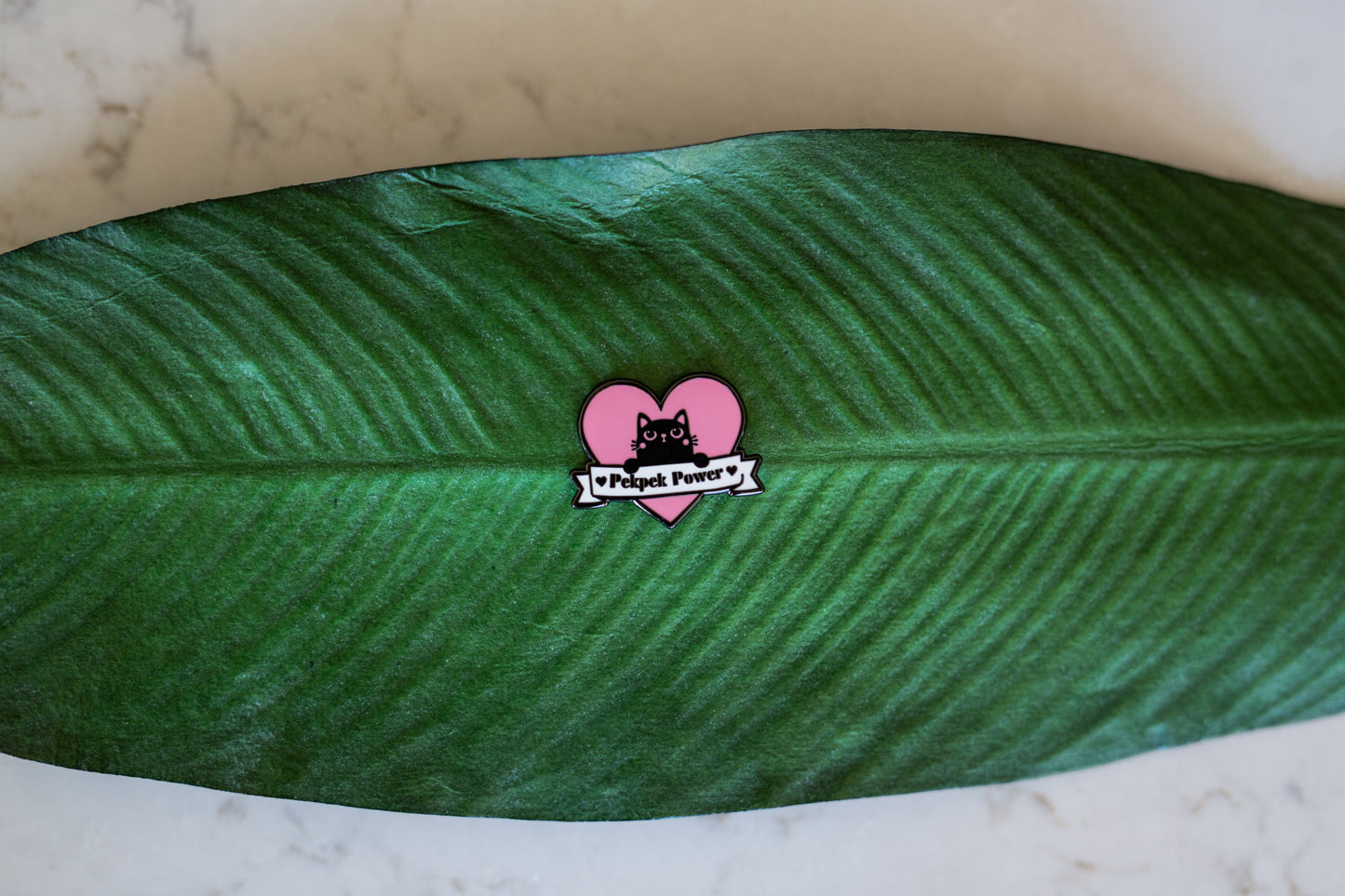 Pekpek Power Enamel Pin