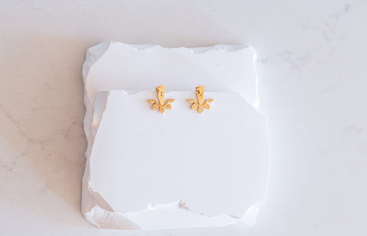 Filipino Sun & Star Adjustable Ear Jacket Earrings